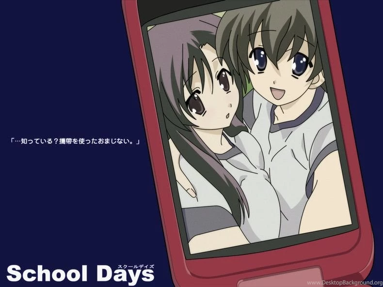 Sekai Y Kotonoha School Days Wallpapers
