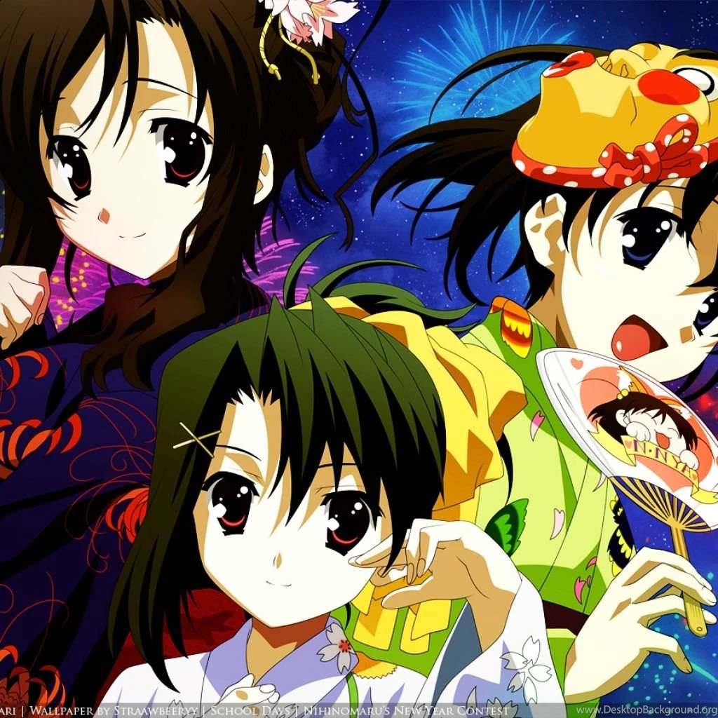 School Days iPad 1 & 2 Wallpapers