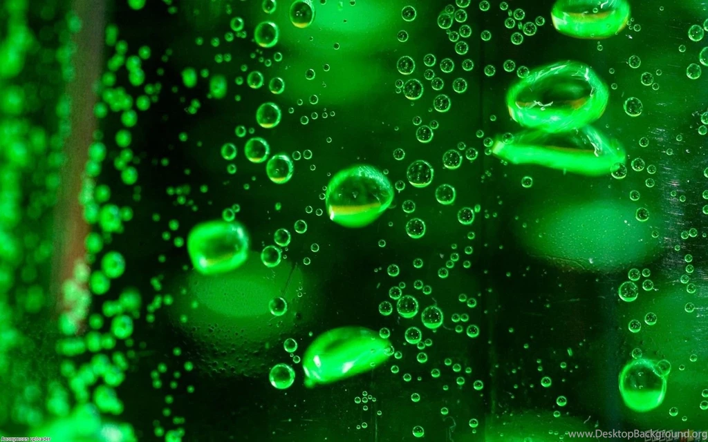 Sparkling Green Liquid Wallpapers