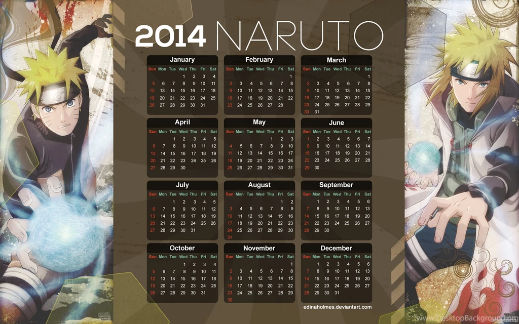 DeviantArt: More Like First Quarter Calendar Wallpapers 2014 ...