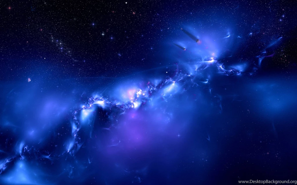 Pictures > Blue Space Galaxy Wallpapers