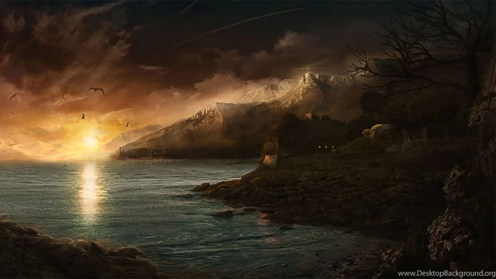 Fantasy Sunset Wallpapers