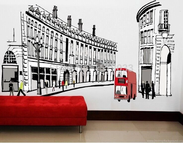 Aliexpress.com : Buy Roman Street Wallpapers Paste From Reliable ...