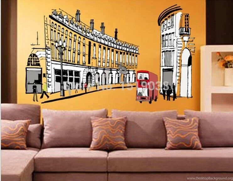 Aliexpress.com : Buy Roman Street Wallpapers Paste From Reliable ...