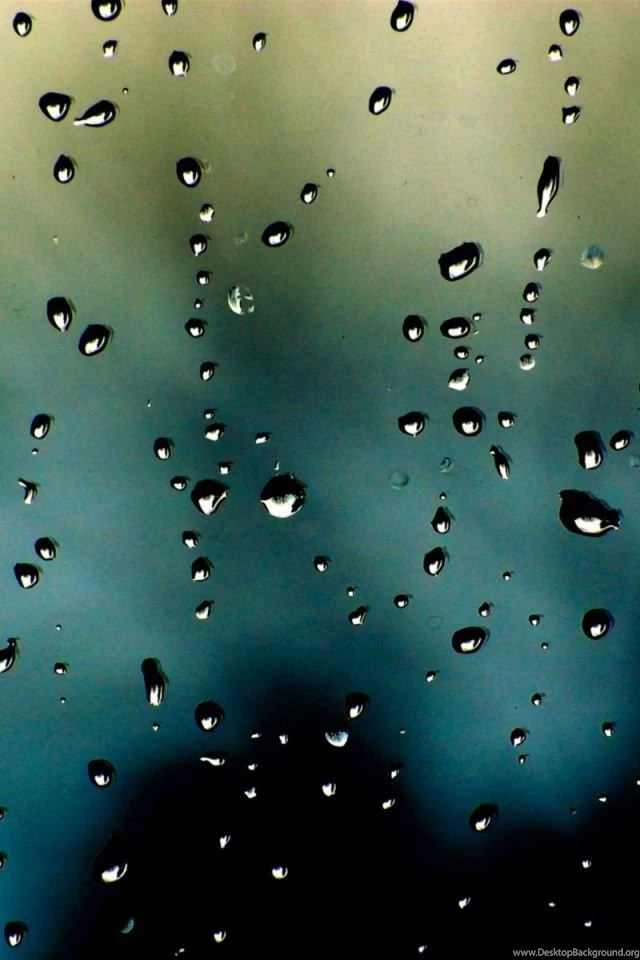 Drops On The Glass iPhone 4s Wallpapers Download