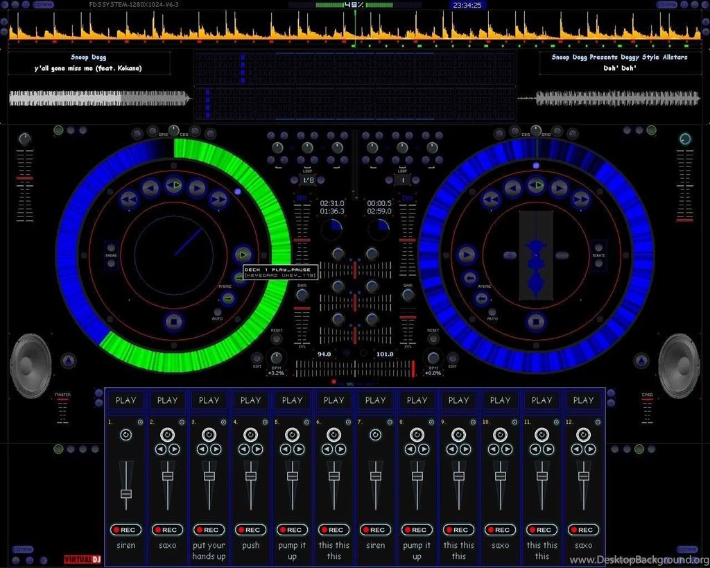 Wallpapers Creation Skin Virtual Dj Pro Perso Alpha Warez ...