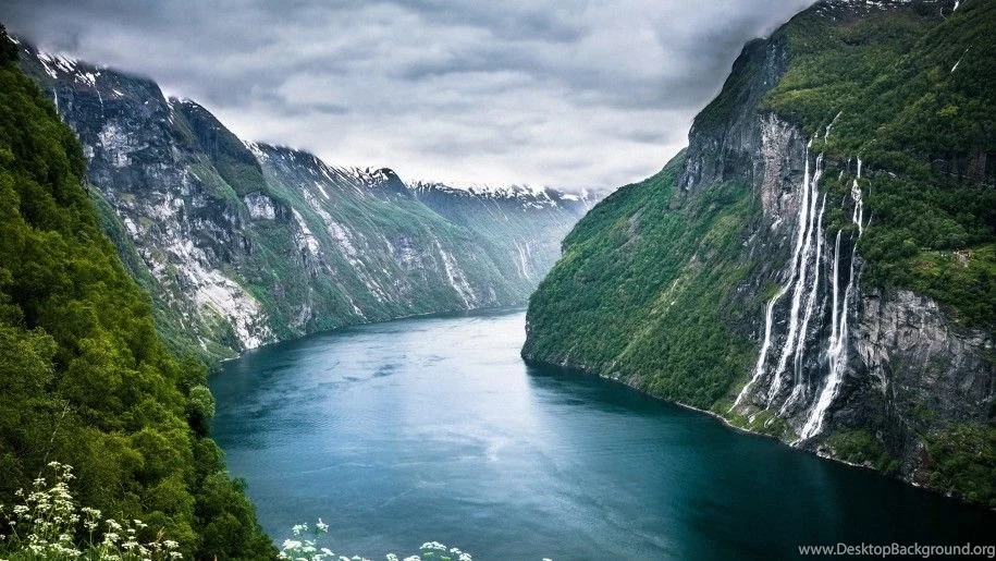 Seven Sisters Waterfall. Norway Hd Nature Wallpapers ...