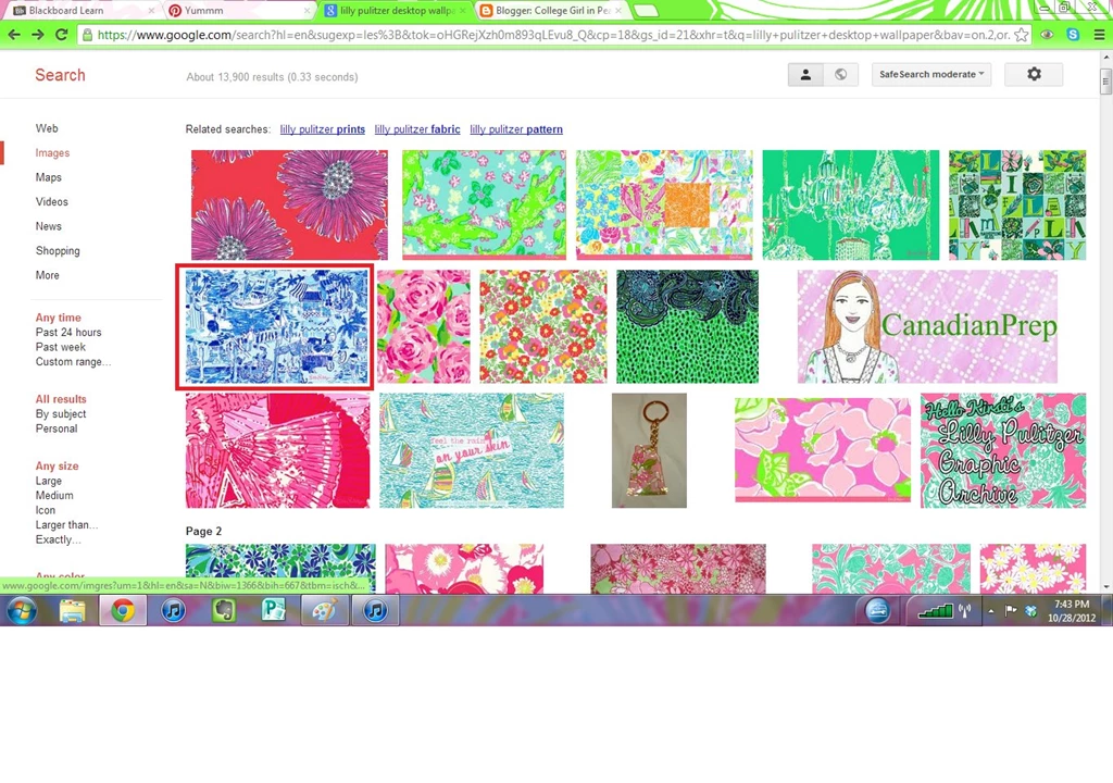 College Girl In Pearls: DIY Monogram Desktop Backgrounds! (Using ...