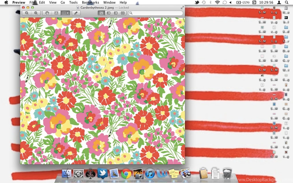 The Pink And Green Prep: Monogram Desktop Backgrounds!