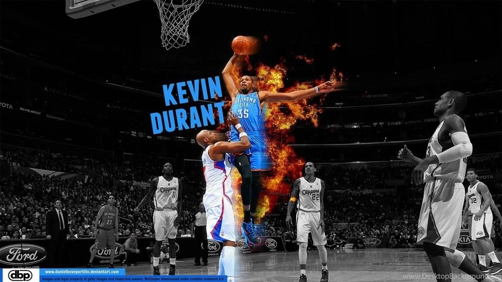 Kevin Durant Dunking HD Wallpapers