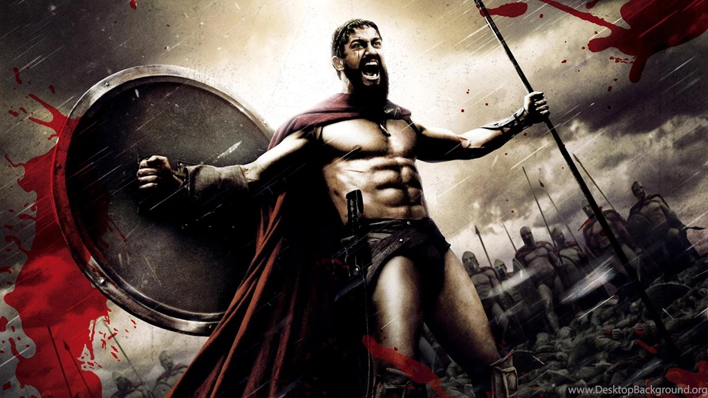 300 Spartan Warrior Rage Strong Gerard Butler