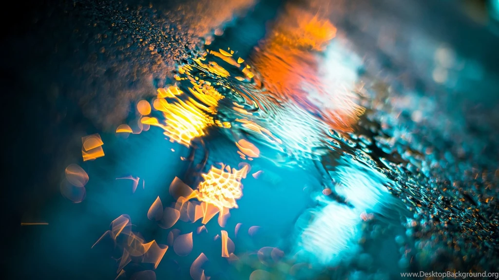 Rainy Lights Windows 8.1/10 Theme And Wallpapers