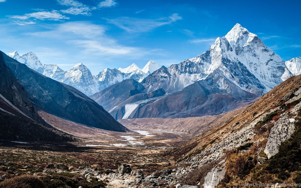 2880x1800 Pheriche Ama Dablam Wallpapers