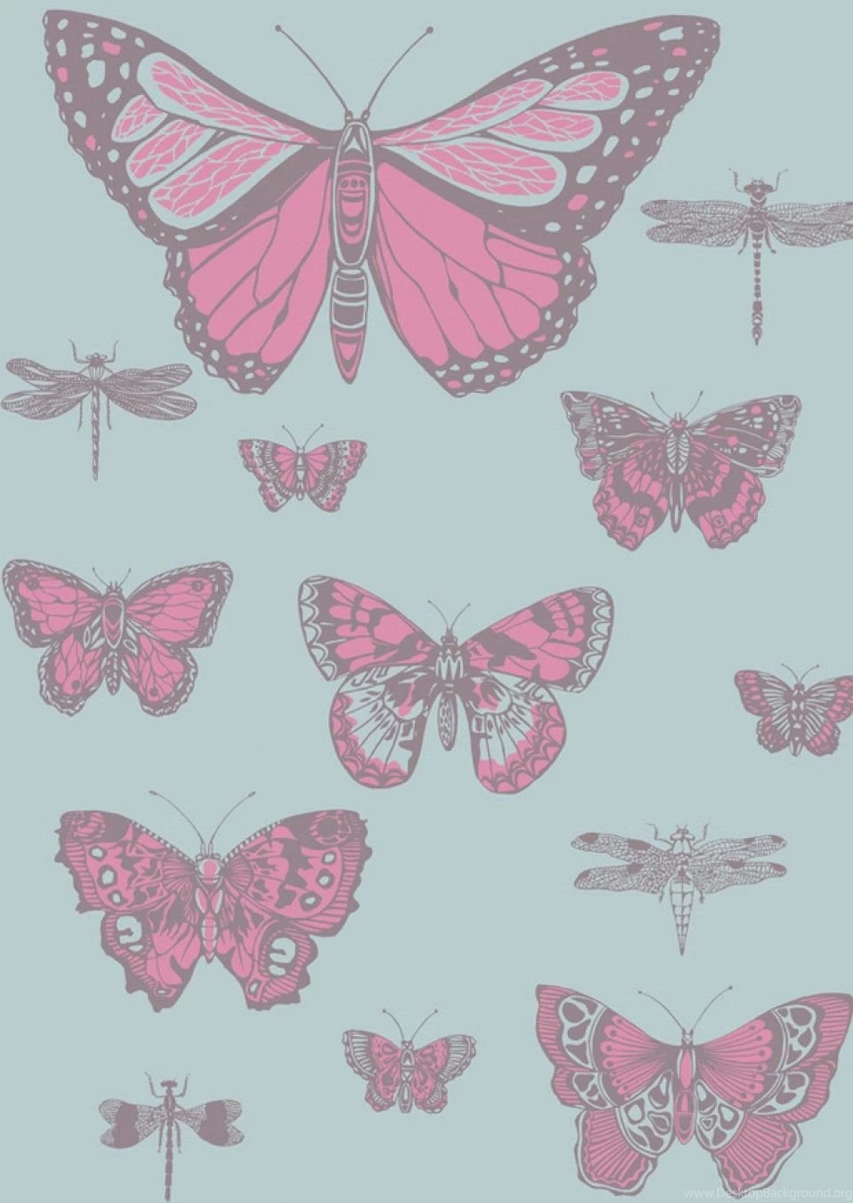 Butterfiles dragonflies wallpaper by cole son_1_1.jpg