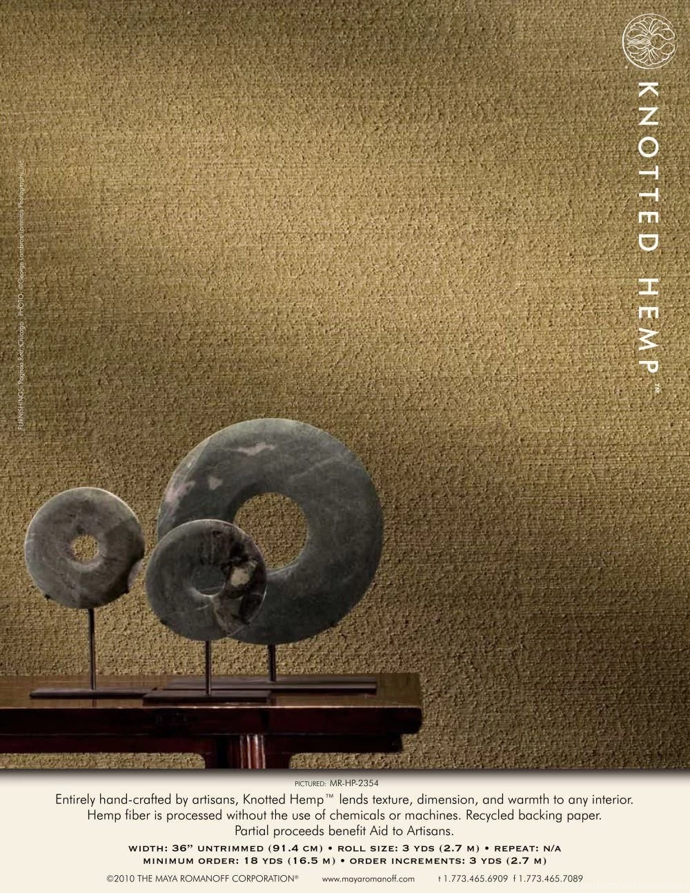 Knotted Hemp   Maya Romanoff   PDF Catalogues