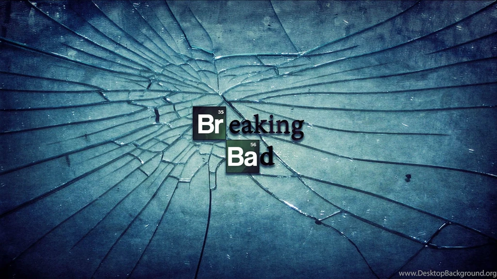Breaking Bad Logo With Broken Glass Effect 1920x1080 Full HD ...