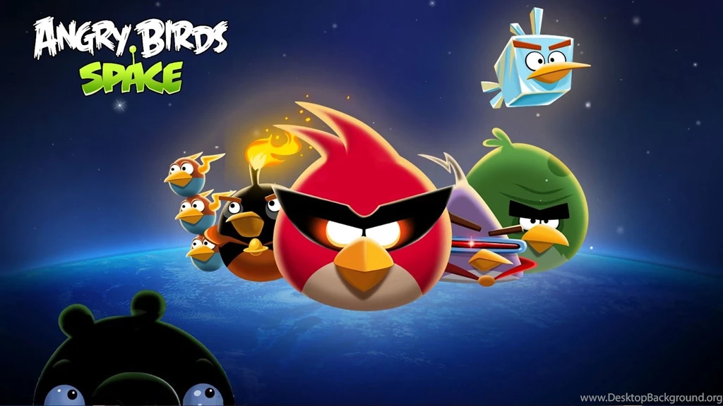 Angry Birds Space Desktop Wallpapers Collection
