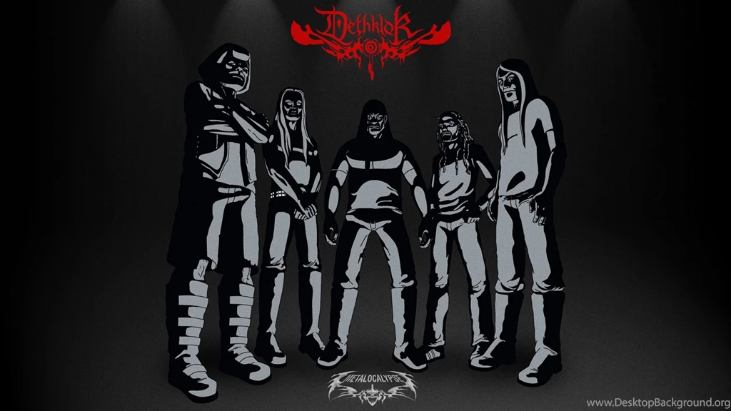 Dethklok Heavy Metal Music Cartoons Hard Rock Band Groups ...