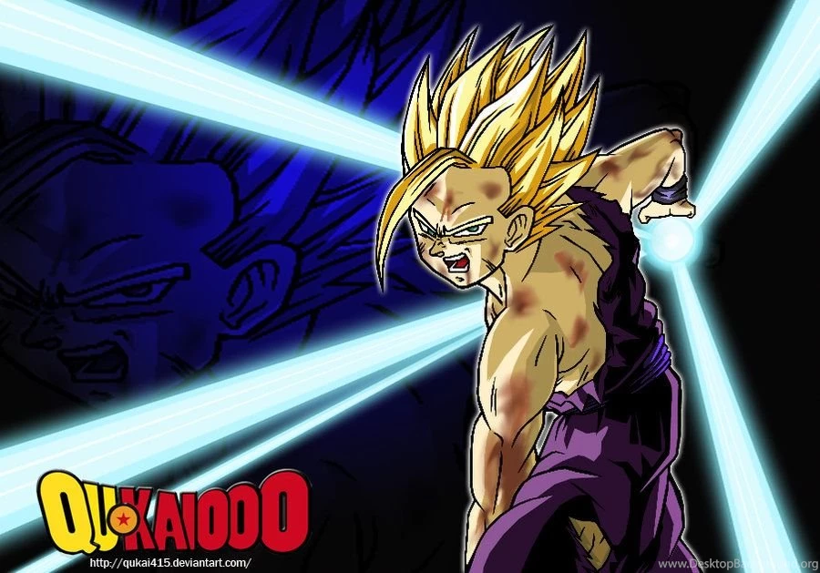 DBZ SSJ2 Gohan Colored By Qukai415 On DeviantArt