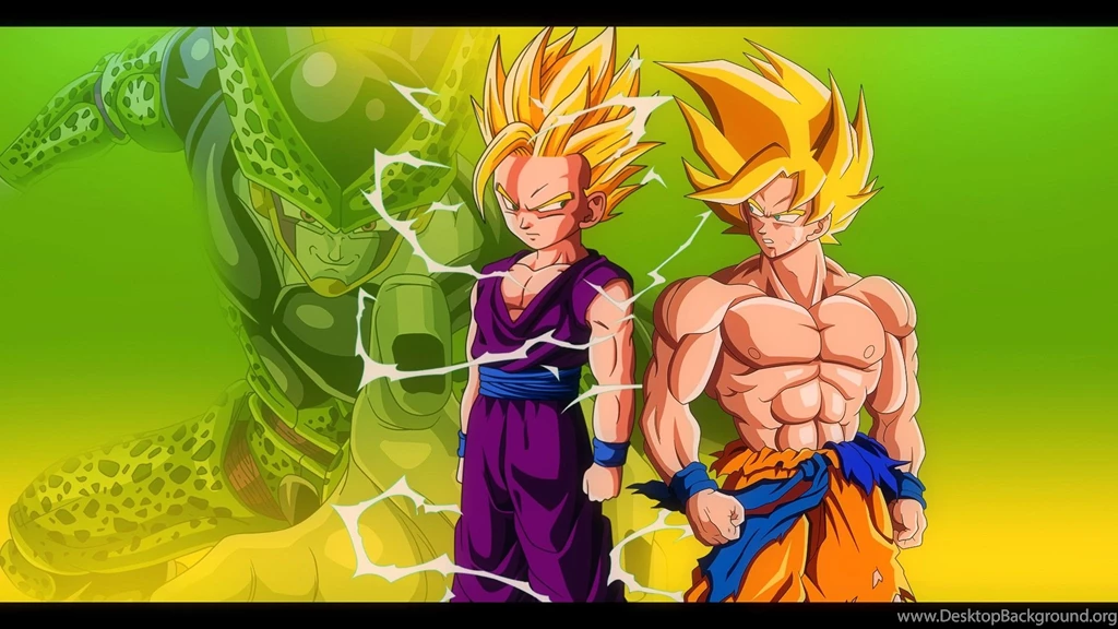 DeviantArt: More Like Goku And Gohan Vs Cell DBZ Wallpapers 1920 ...