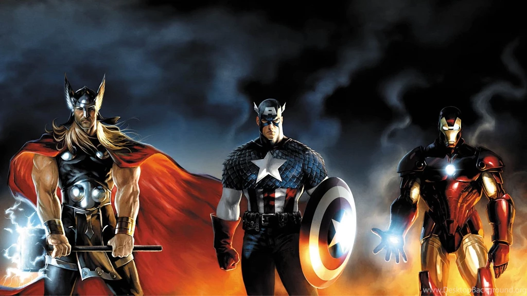 Thor, Captain America, Iron Man The Avengers HD Amazing ...