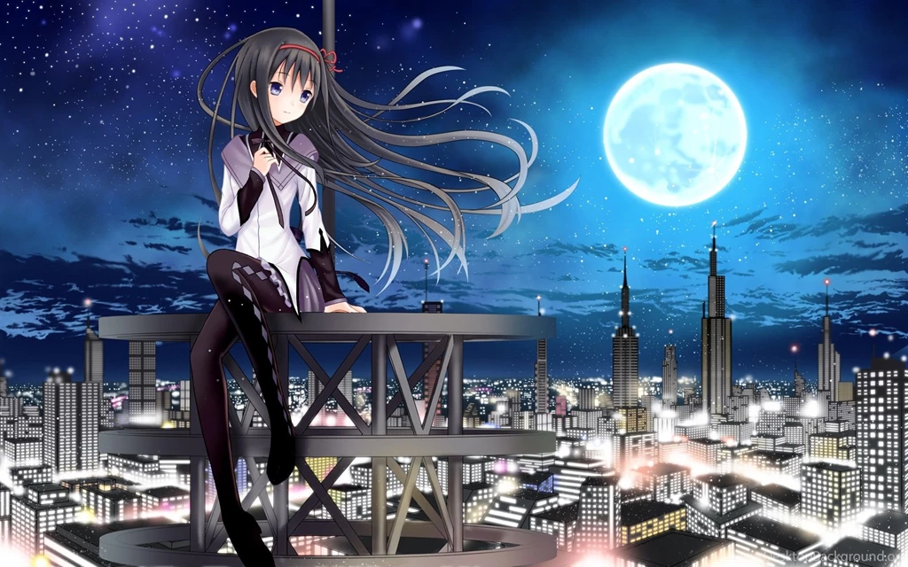 Download Desktop Wallpapers Anime: Fairy Girl Madoka (wallpaper)
