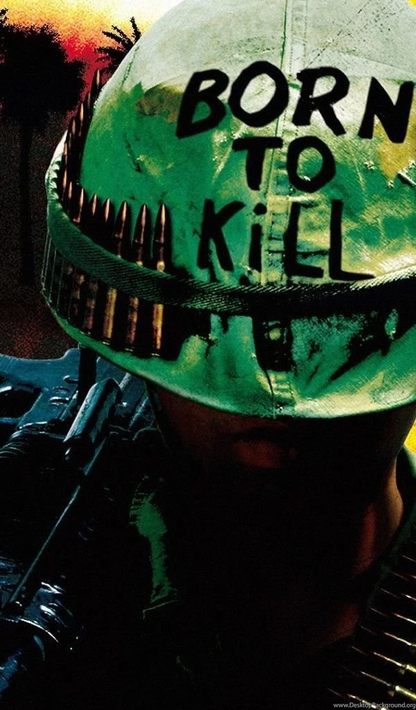 Download Wallpapers Full Metal Jacket, Vietnam, War, Born To Kill ...