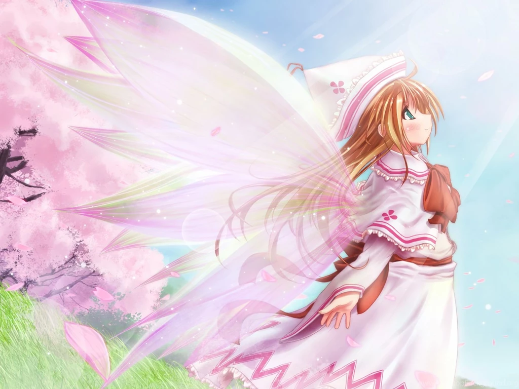 Pink Anime Fairy Girl Pink Anime Fairy Girl – Photos Wallpapers HD