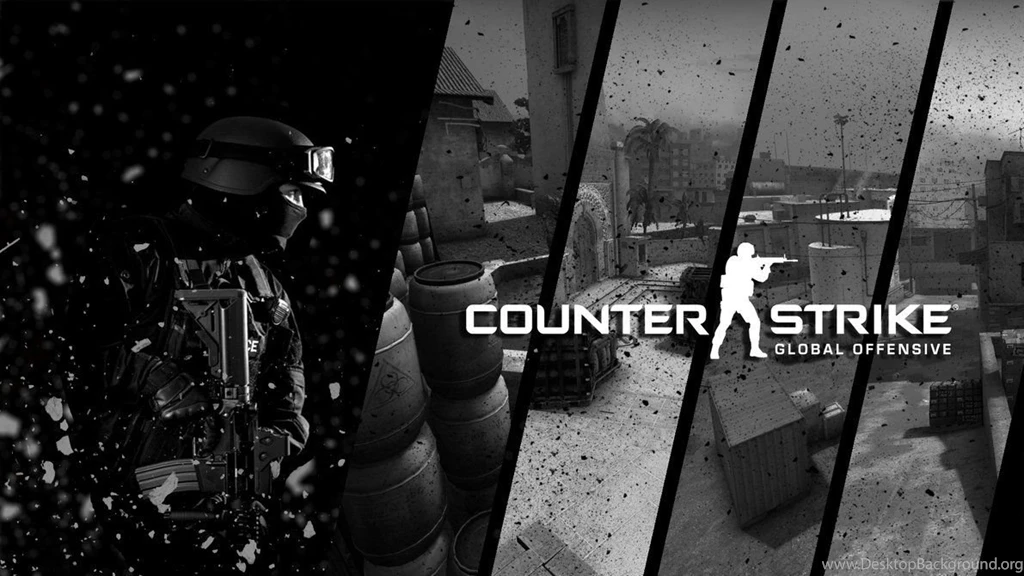 CS GO Wallpapers 2 (Black And White SWAT) By LegitimatePotato On ...