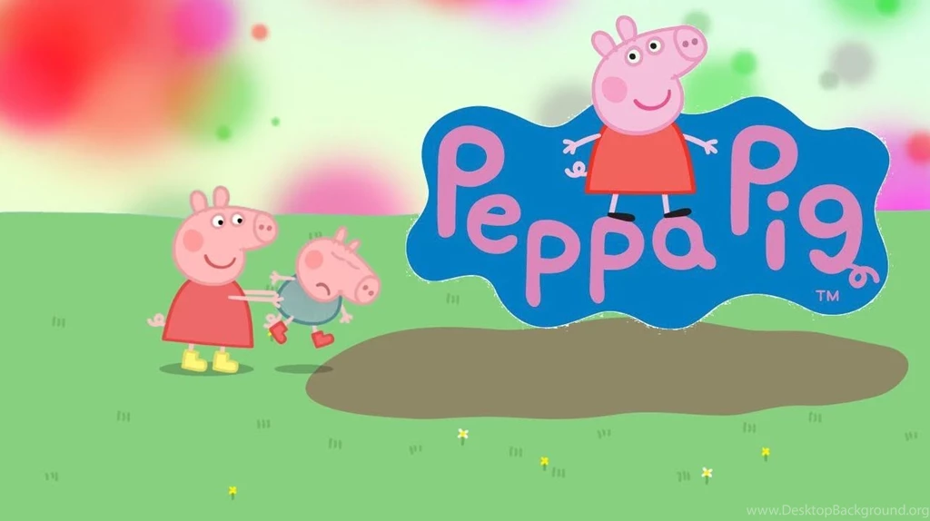 Peppa Pig Muddy Puddles With Cool Animated Backgrounds YouTube
