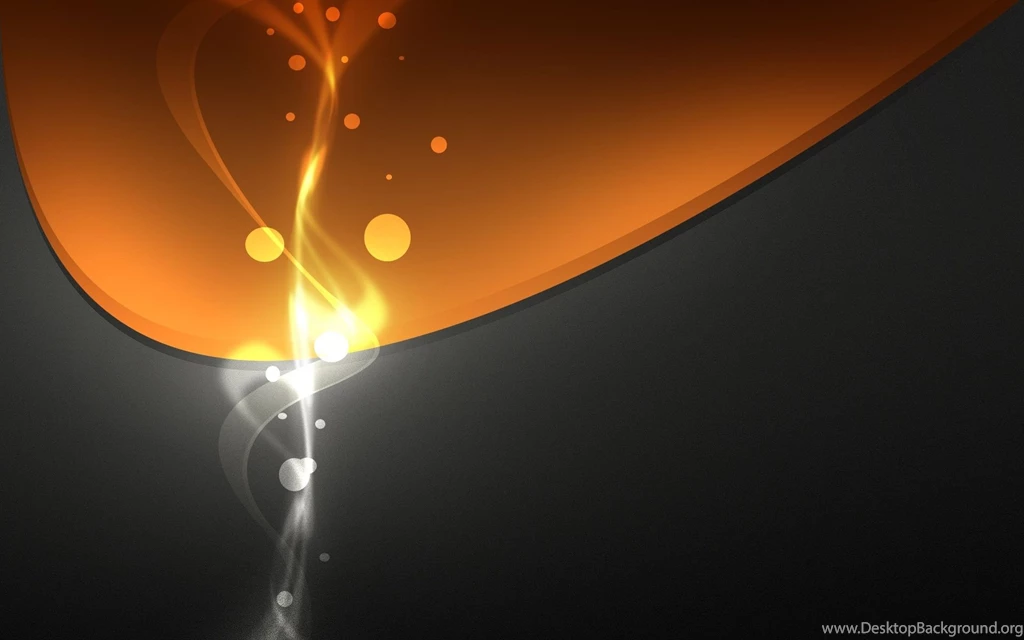 Mermaid In An Orange Bubble Wallpapers