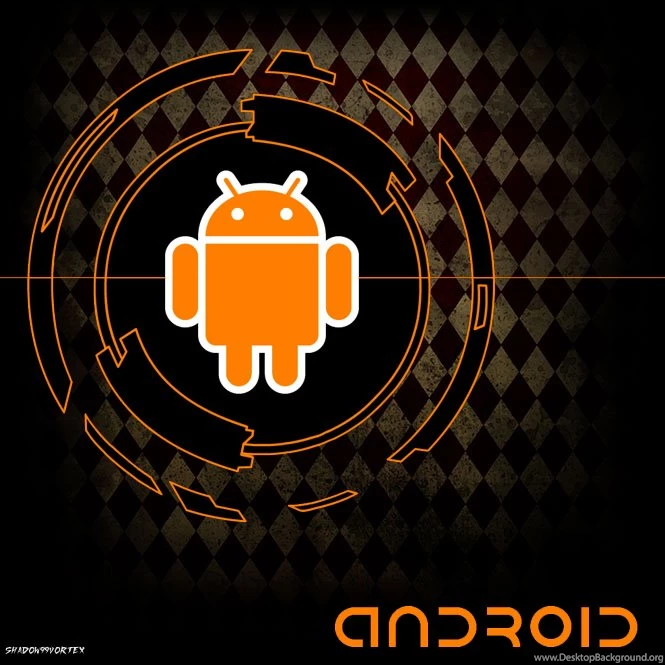 Orange Android And Black And Orange Backgrounds By SHADOW99VORTEX ...