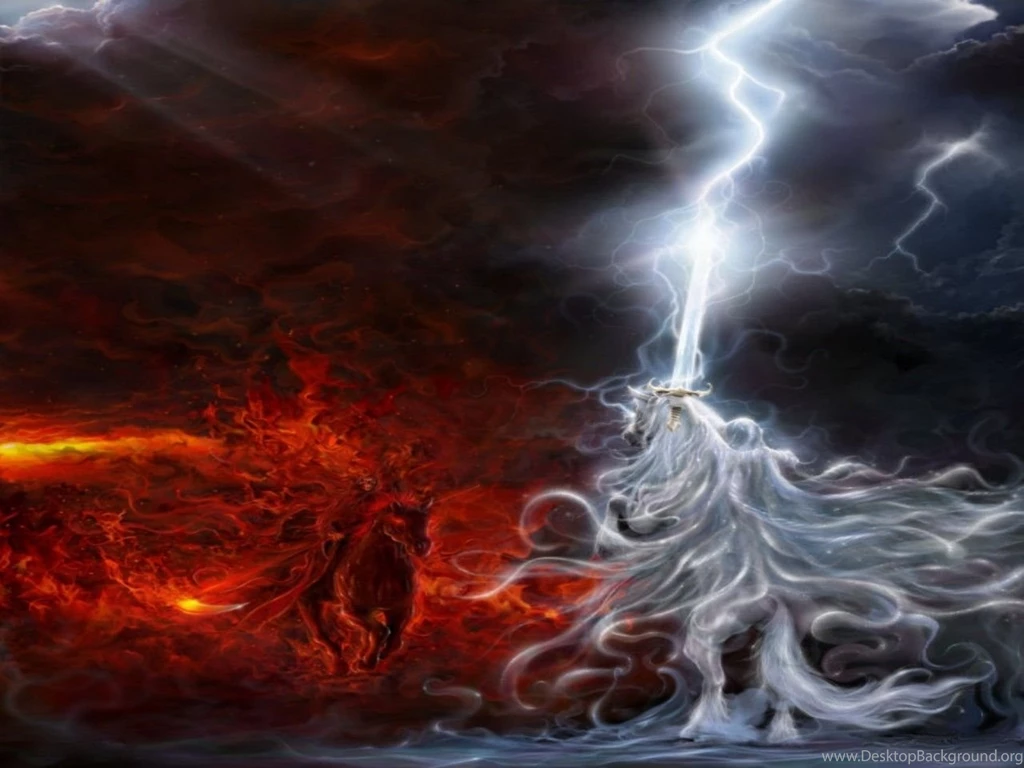 Good VS Evil Computer Wallpapers, Desktop Backgrounds