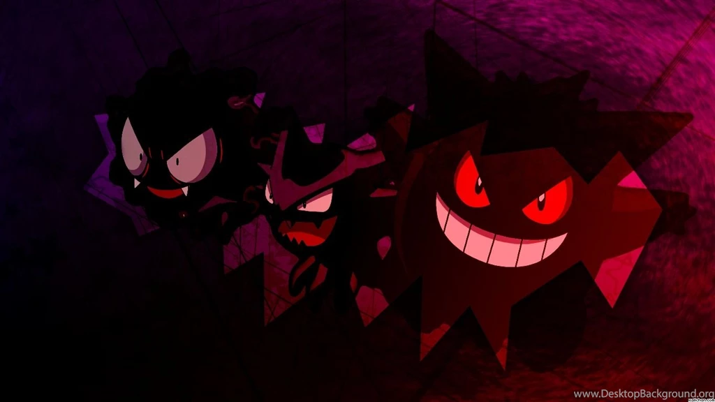 Wallpapers Somthing Cool Gengar Evolution Gastly Haunter Wallchan ...