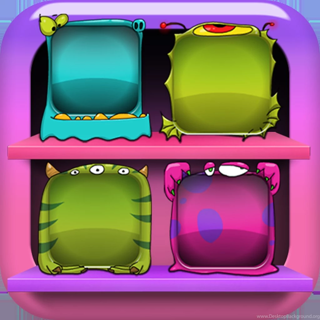Freapp Cartoon Monster Home Screen Wallpapers Maker IOS 7 ...