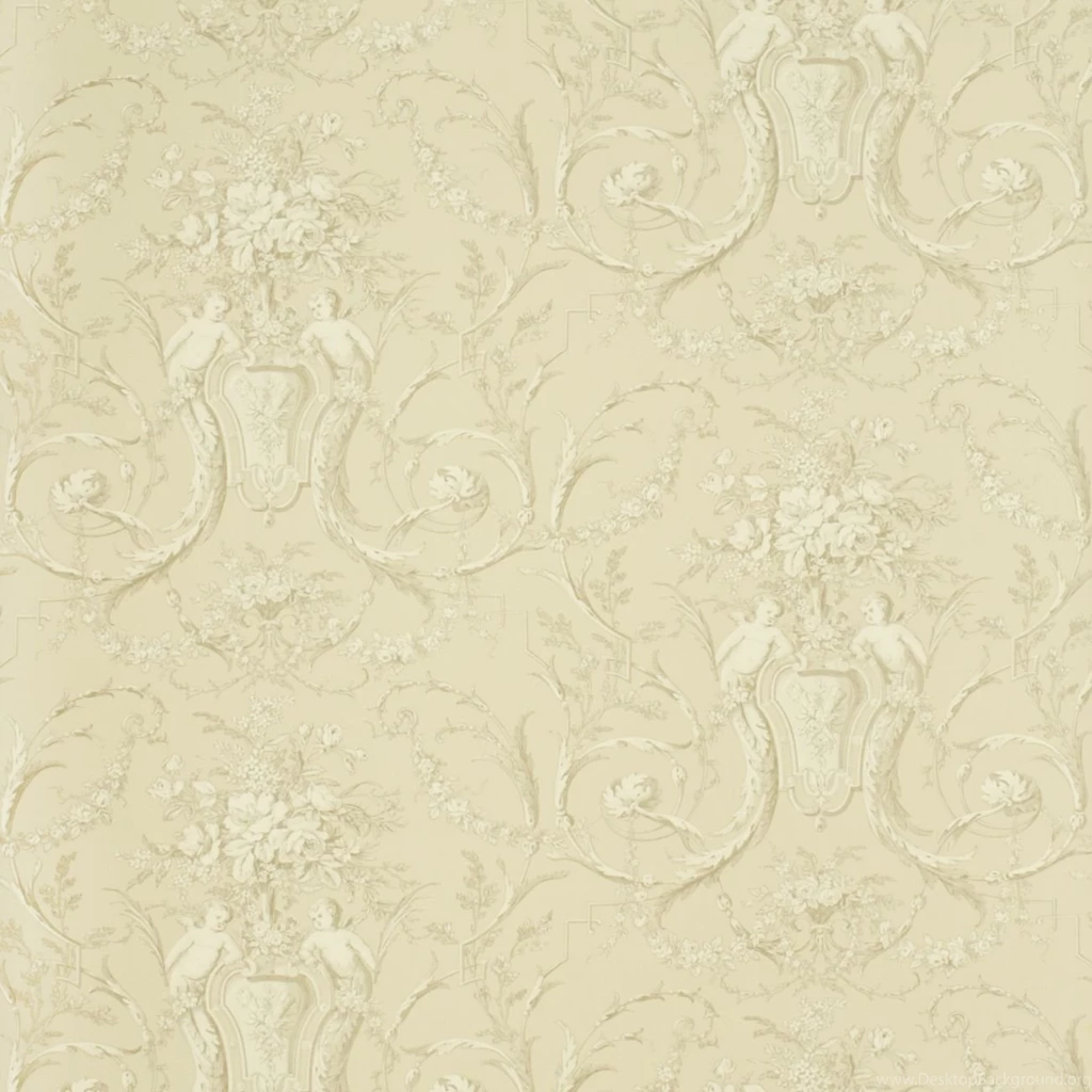 Cherubs Toile Wallpapers