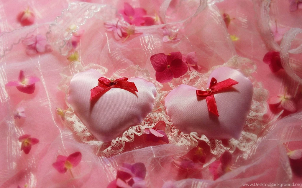 Pink Small Pillow Love