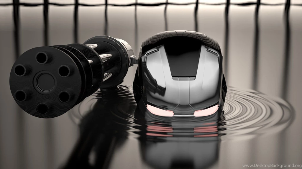 Full HD Wallpapers Iron Man Machine Gun Armor, Desktop Backgrounds ...