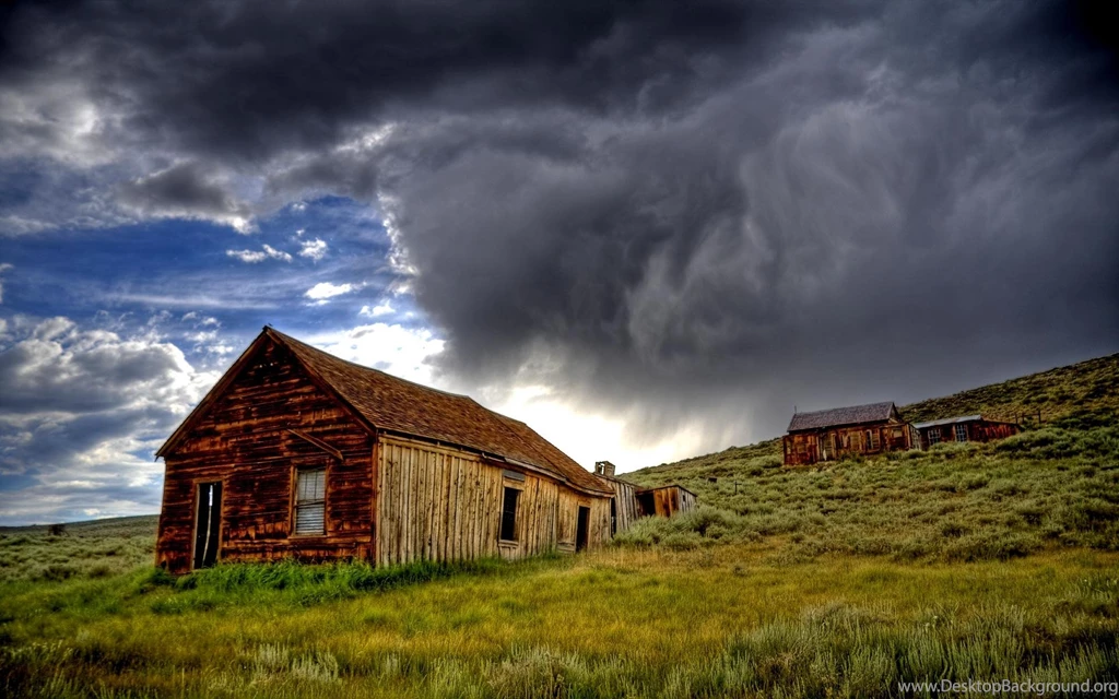 Bodie Ghost Town Storm   (