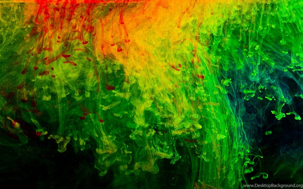 Abstraction Red Green Black Texture Wallpapers