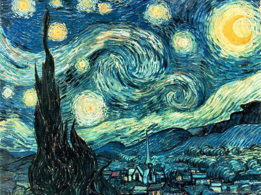 Non Nude Wallpaper, Starry Night