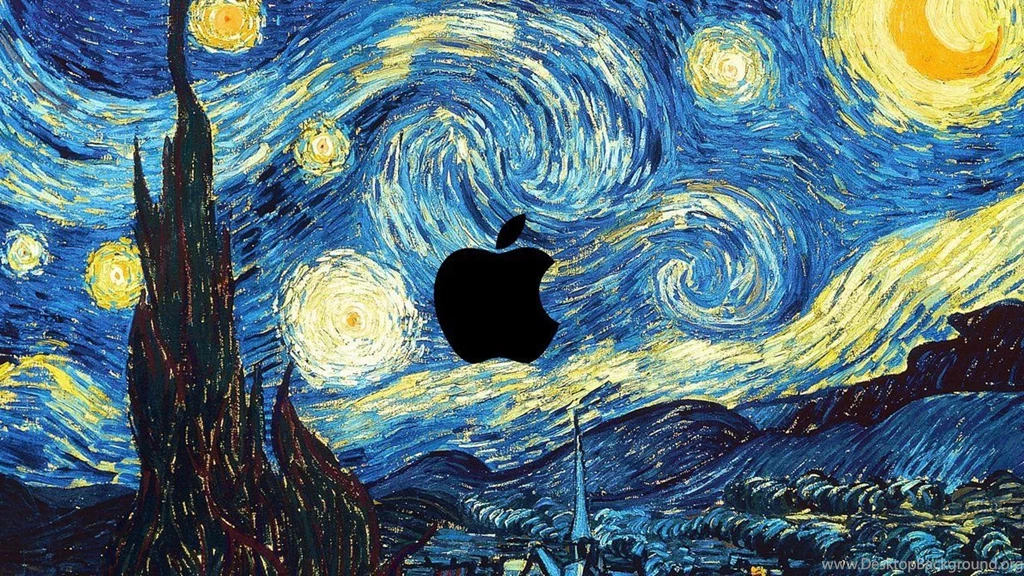 Apple Wallpapers Starry Night By AppleWallpapers On DeviantArt