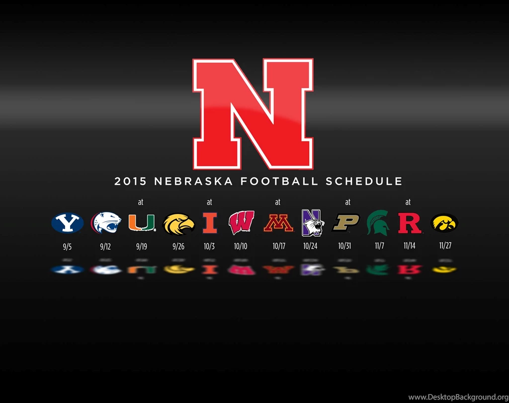 2015 Nebraska Football Schedule Wallpapers