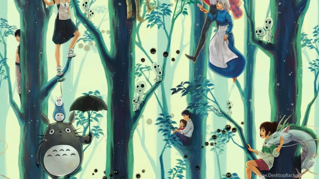 Download Wallpapers Anime, Anime, Hayao Miyazaki, Princess Mononoke ...