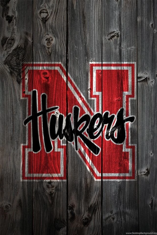 Nebraska Cornhuskers Wood iPhone 4 Backgrounds