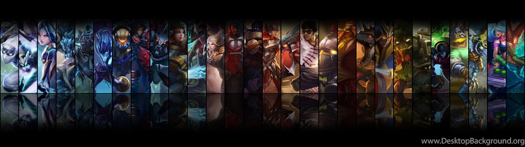 DeviantArt: More Like League Of Legends Dual Screen Wallpapers By ...