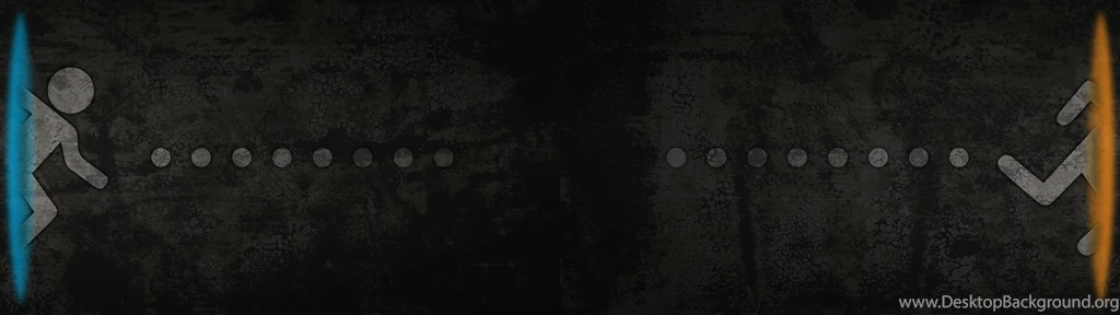 Portal 2 Dual Screen Wallpapers : Gaming