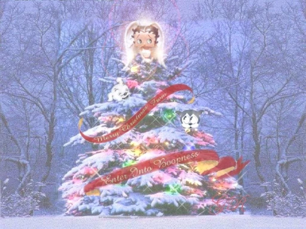 Betty Boop Christmas Images Widescreen HD Wallpapers