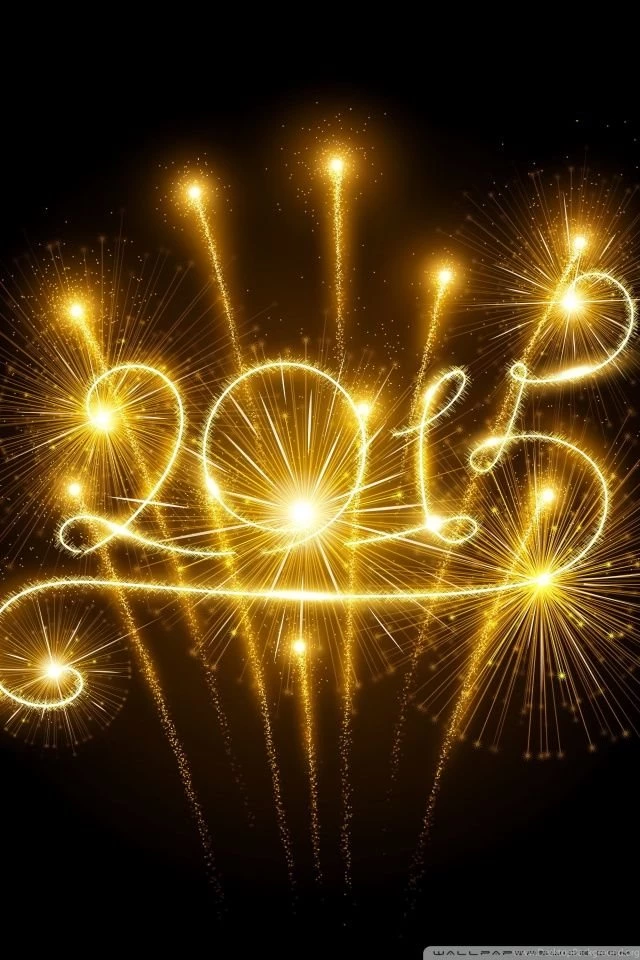Happy New Year 2015 Fireworks HD Desktop Wallpapers : Widescreen ...