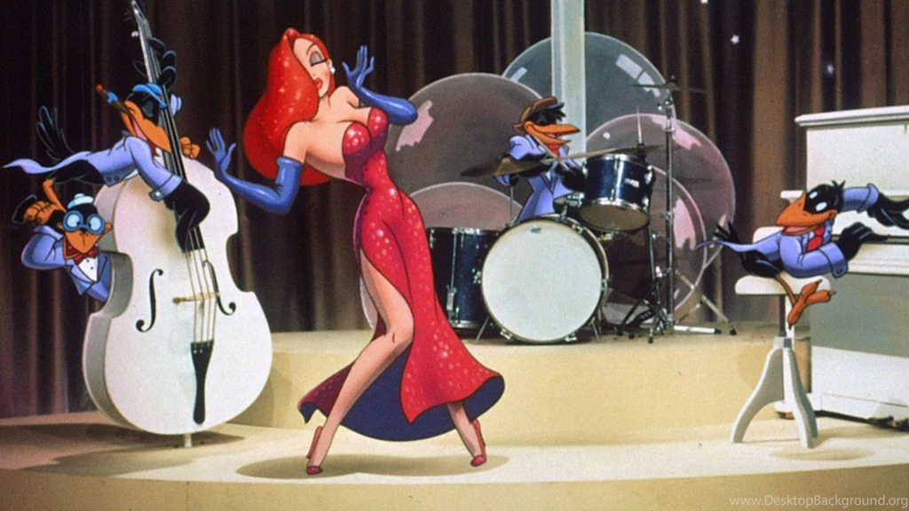 Jessica Rabbit Who Framed Roger Rabbit Full Body Wallpaper.